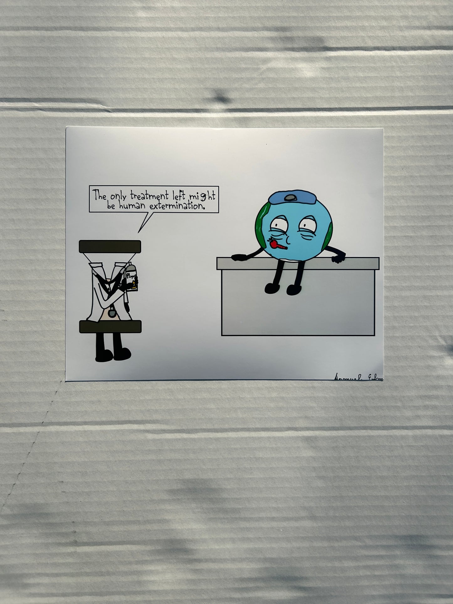 Climate Change Print