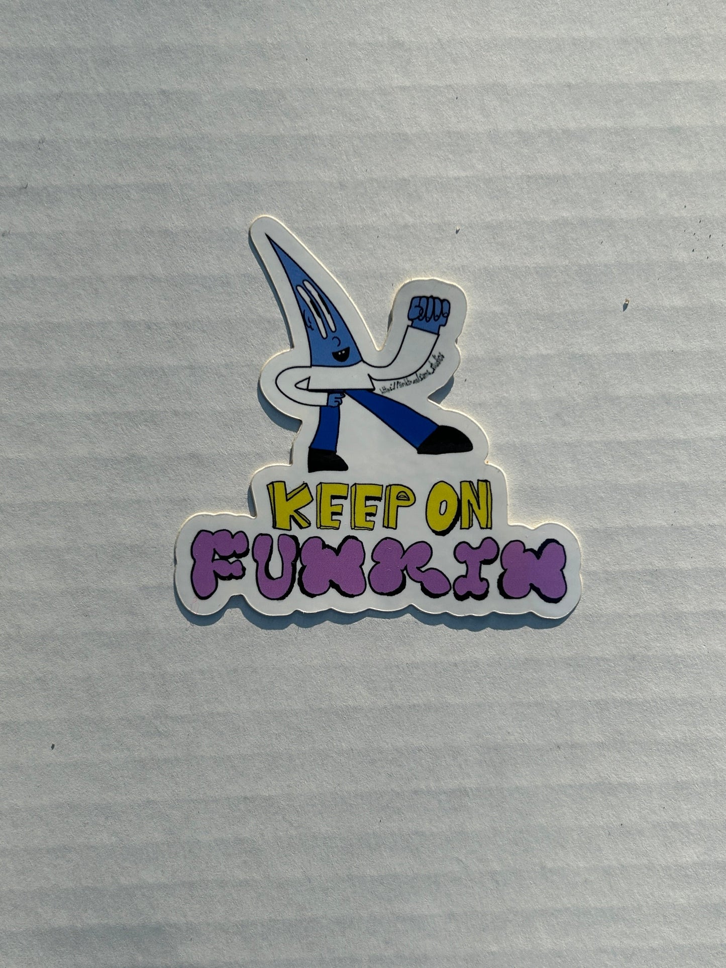 Keep On Funkin' Sticker