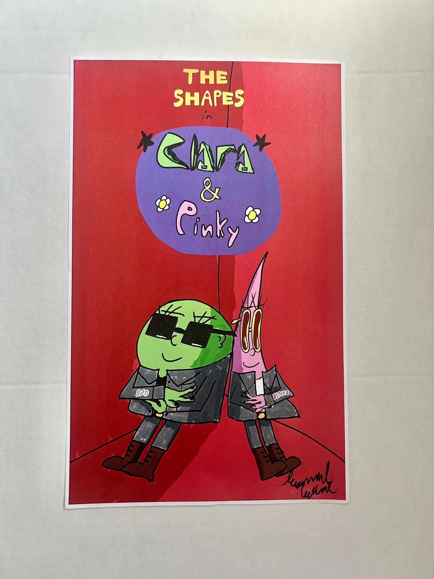 Clara & Pinky Poster