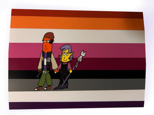 Amy & Midae in Cosplay Print